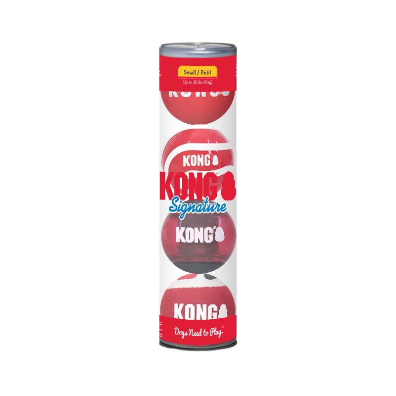 Kong Signature Pack of Dog Balls