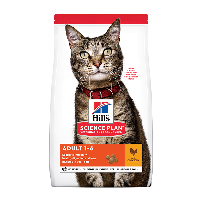 Hill\'s Science Plan Cat Adult Optimal Care with Chicken