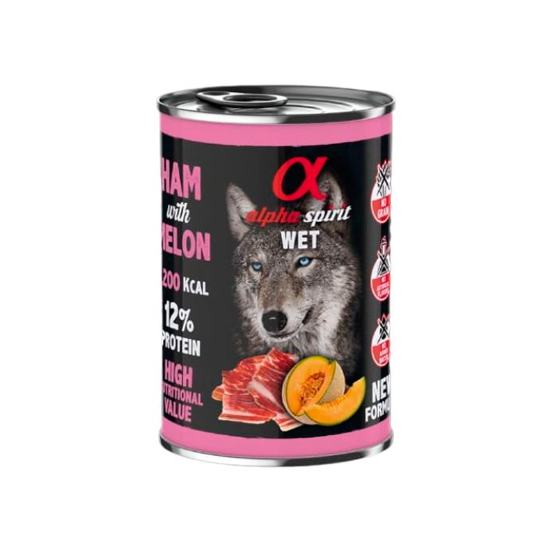 Alpha Spirit Ham with Melon Can