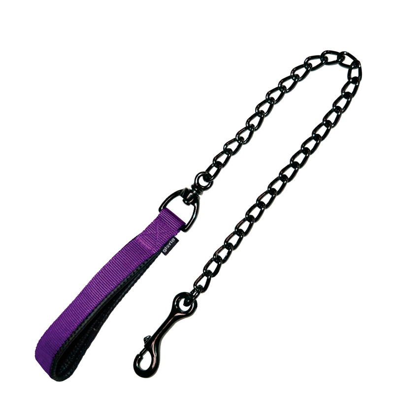 Gloria Classic Purple strap with Black chain