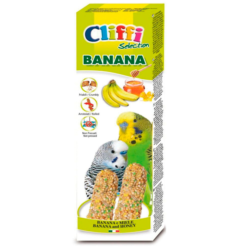 Cliffi Parakeet & Exotic Bananas Sticks