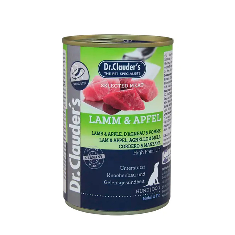 Dr.Clauder Dog Joint and Active Can Lamb & Apple