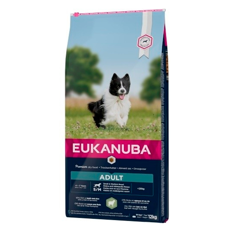 Eukanuba Adult Small & Medium Breed Lamb & Rice