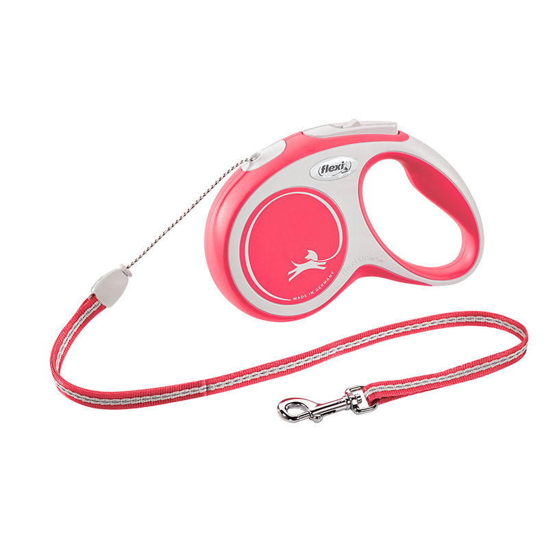 Flexi Extensible Leash New Comfort Red Cord