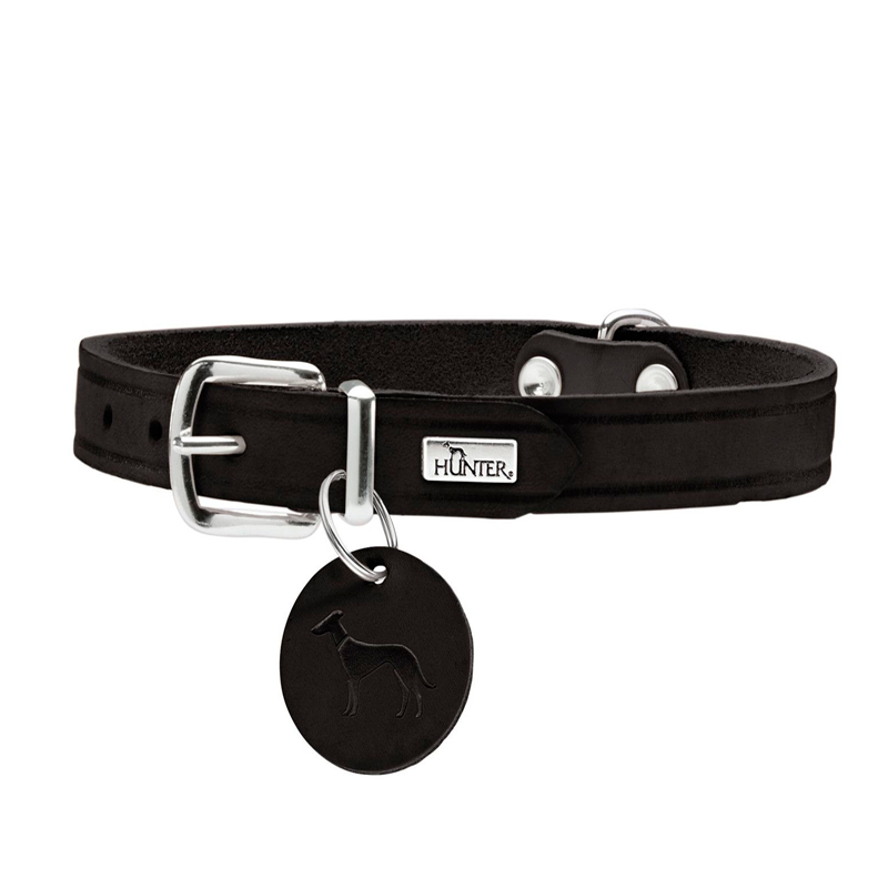 Hunter Aalborg Black Collar for Dogs