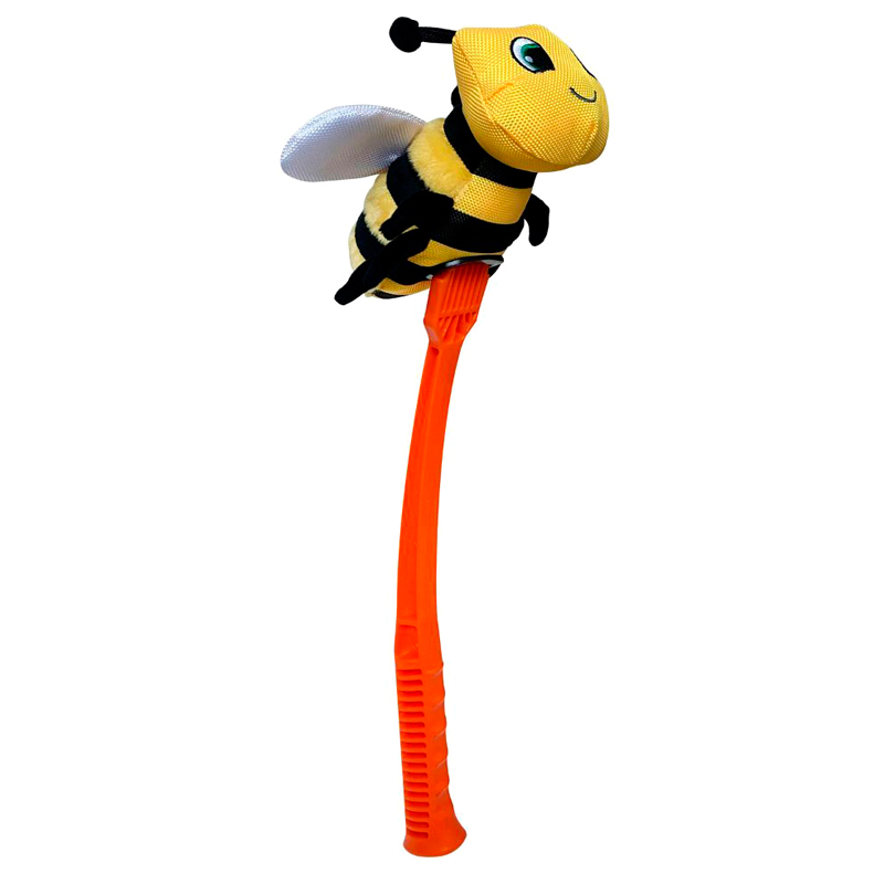 Hunter Flingerz Funki Bee Dog Toy with Launcher
