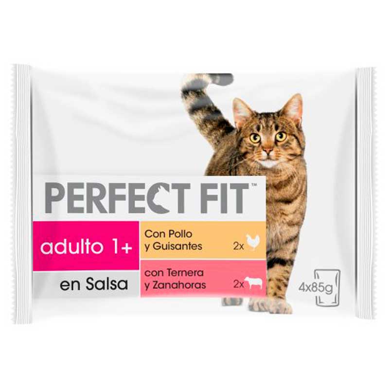 Perfect Fit Sachets in Meat Sauce for Cats