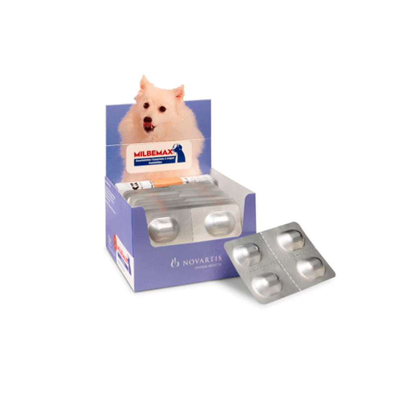 Milbemax Chewable Dog 0.5-5Kg Internal Antiparasitic Elanco