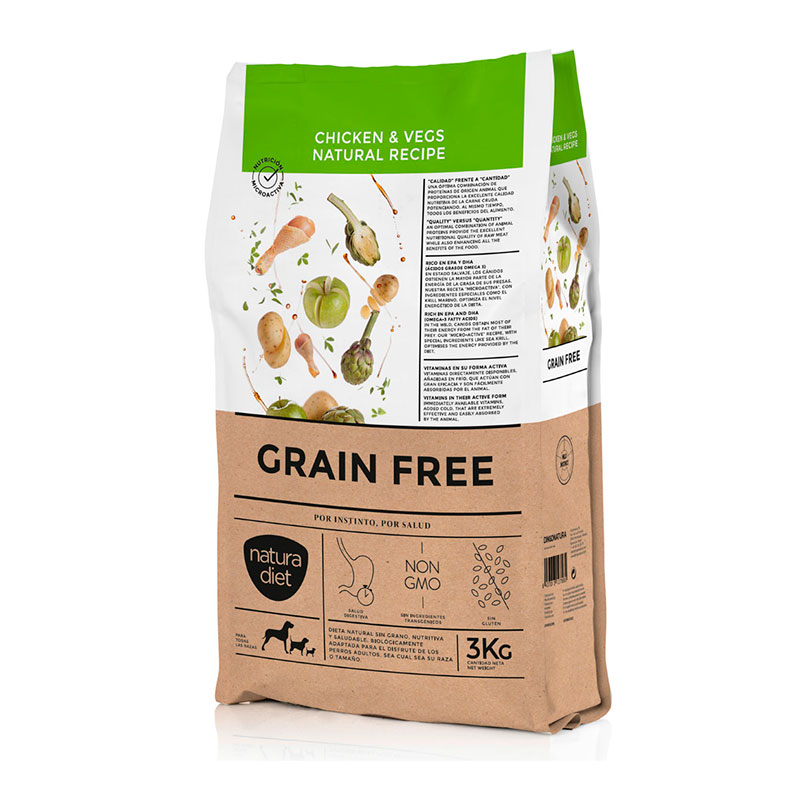 Natura Diet Grain Free Chicken &  Vegs