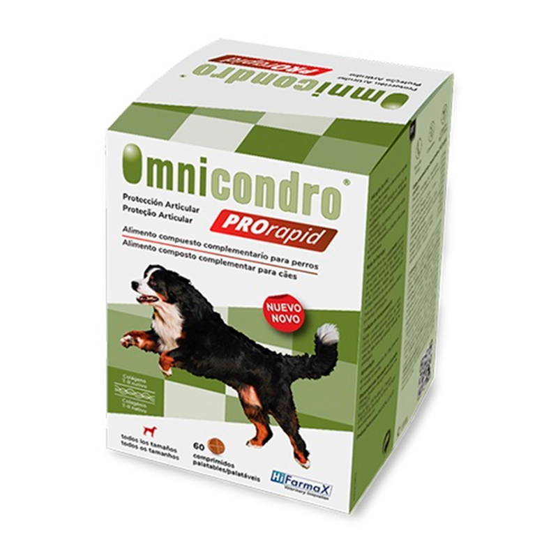 Omnicondro PROrapid Condroprotector para Perros Hifarmax