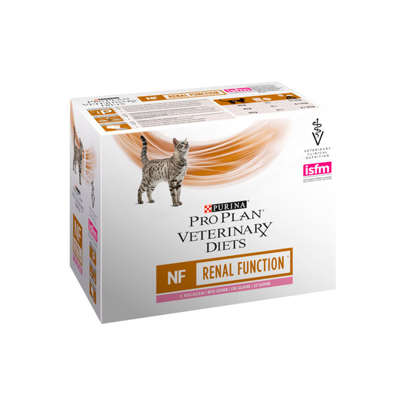 Purina ProPlan Veterinary Diet Feline NF (Renal Function) Salmon Pouch
