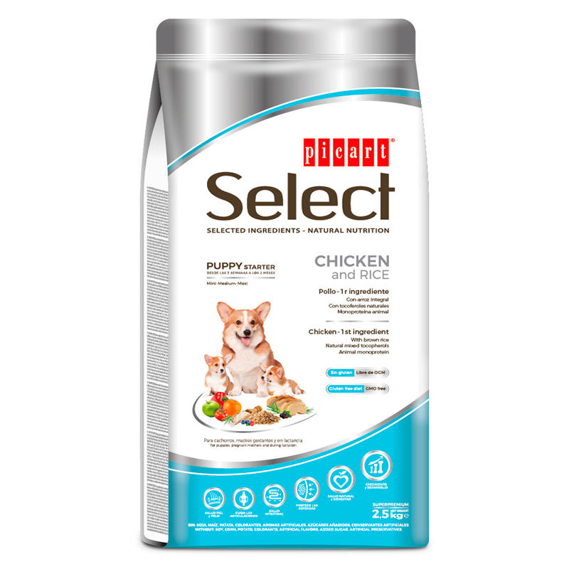 Picart Select Puppy Starter Chicken and Rice