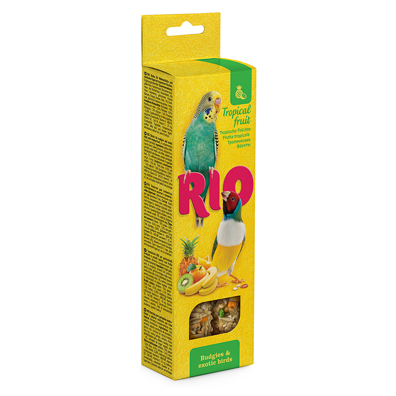 RIO Tropical Fruit Bars For Parakeets and Exotic Birds