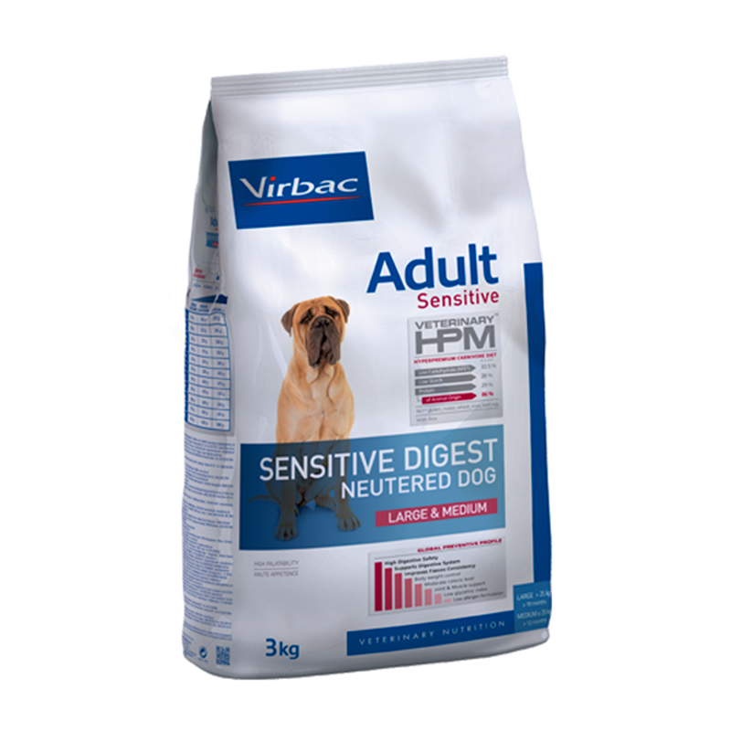 Virbac HPM Sensitive Digestion- Neutered Medium & Large Dog