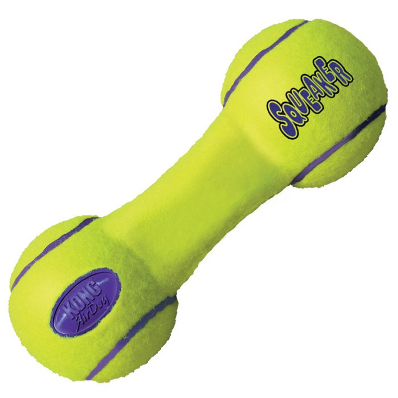 KONG Air Squeaker Dumbbell Dog Toy