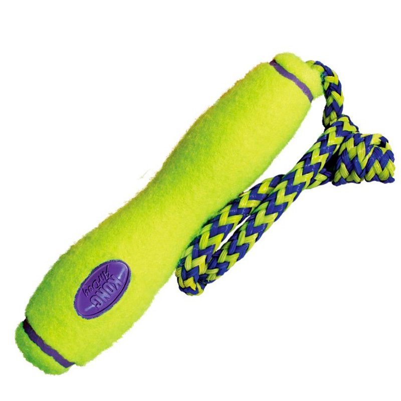 Air KONG Squeaker Stick with Rope Dog Toy