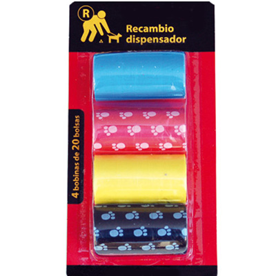 Freedog Replacement Bag Carriers 80 Bags Colors
