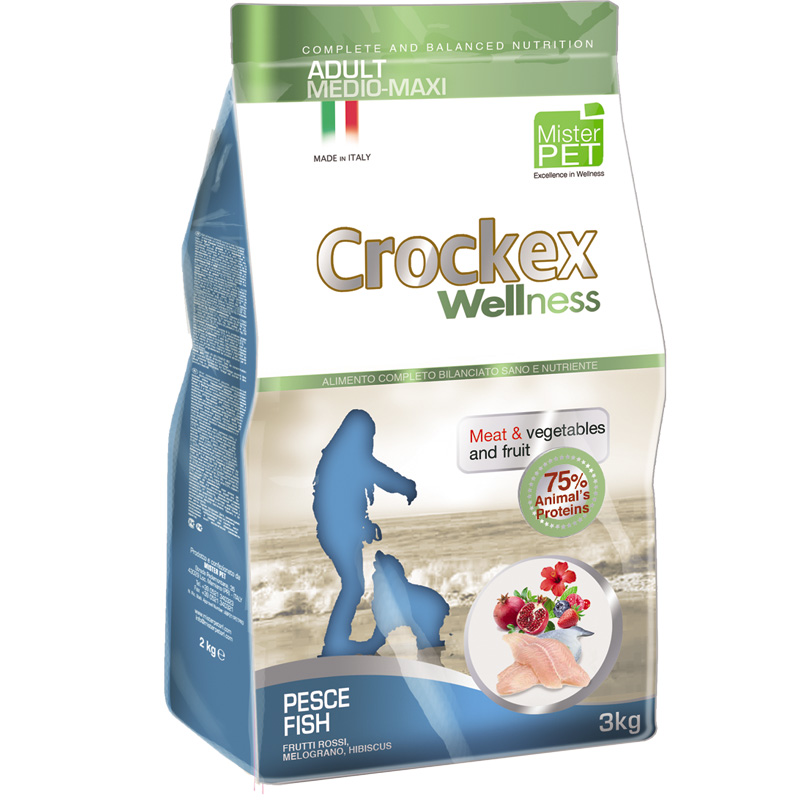 Crockex Adult Fish & Rice Medium - Maxi