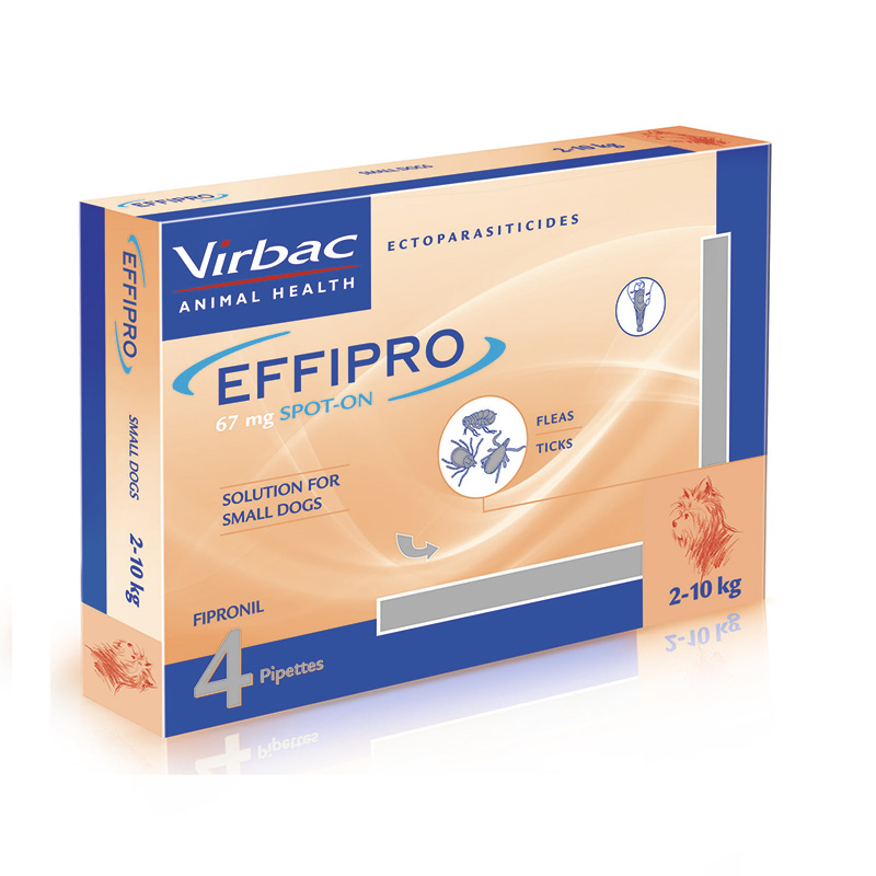Effipro Pipettes for dogs 2-10kg