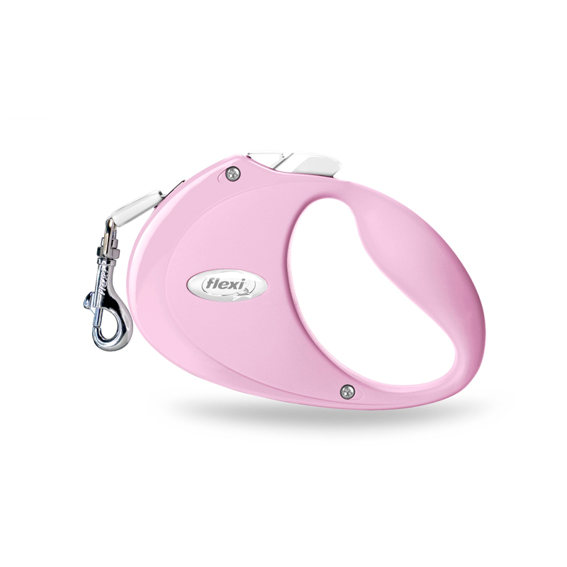 Flexi Pink Ribbon Leash for Puppy Dogs