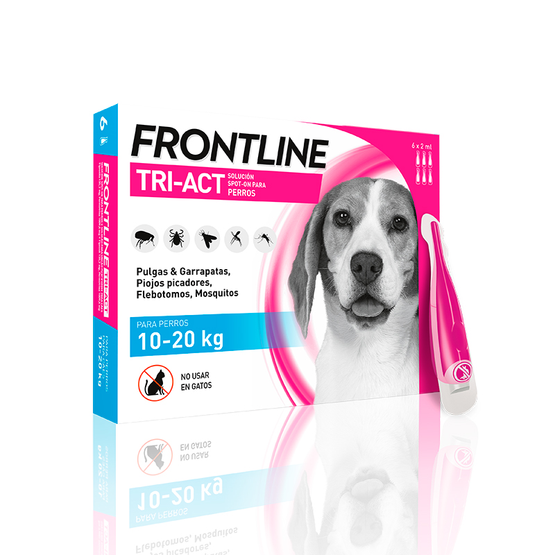 Frontline Tri-Act Spot on for Dogs Total Protection 10-20Kg