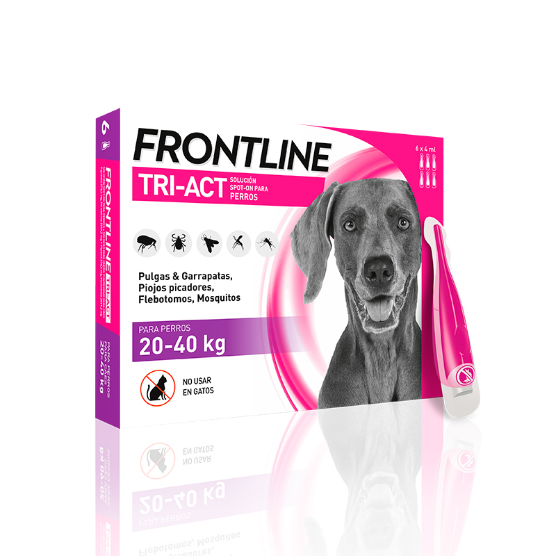 Frontline Tri-Act Spot on for Dogs Total Protection 20-40Kg