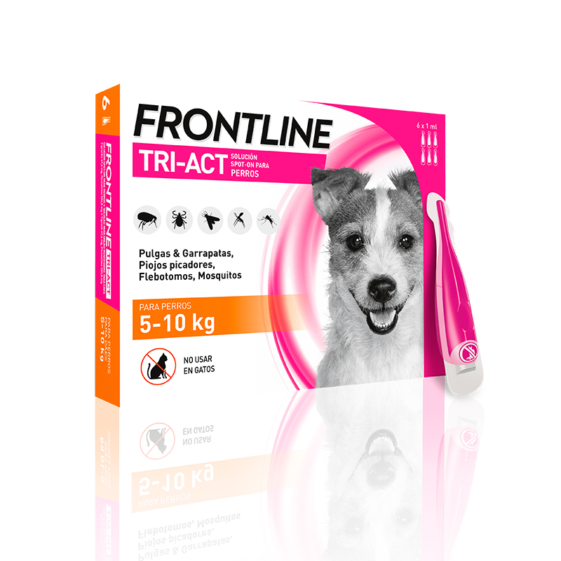 Frontline Tri-Act Spot on for Dogs Total Protection 5-10Kg