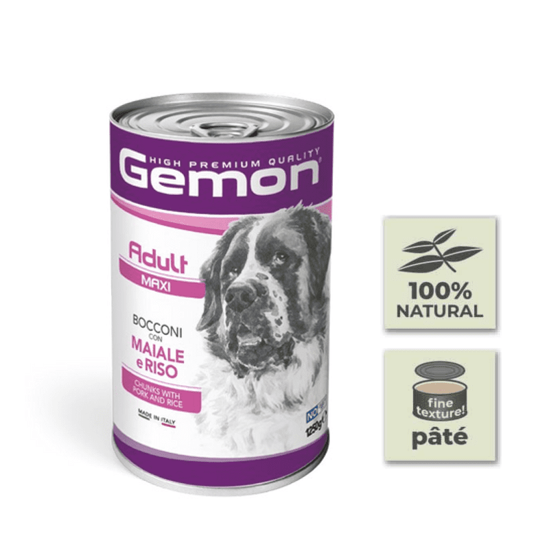 Gemon Canned Pork Pate and Rice for Dogs