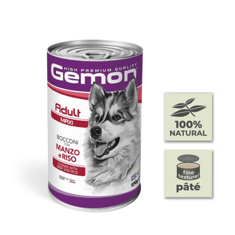 Gemon Canned Beef and Turkey Pate for Dogs