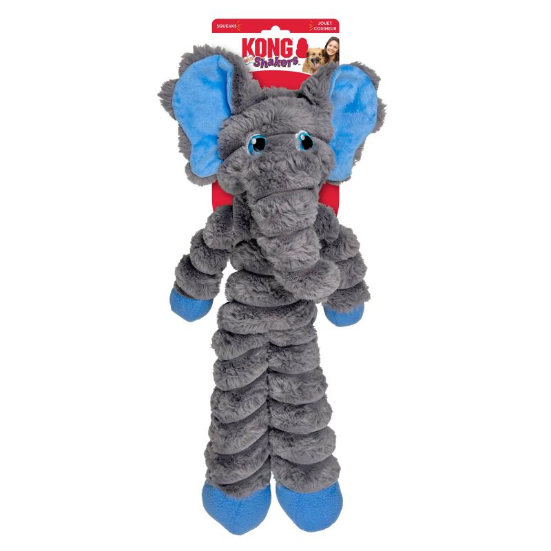 Kong Shakers Juguete Peluche Elefante XL Crumples para Perros