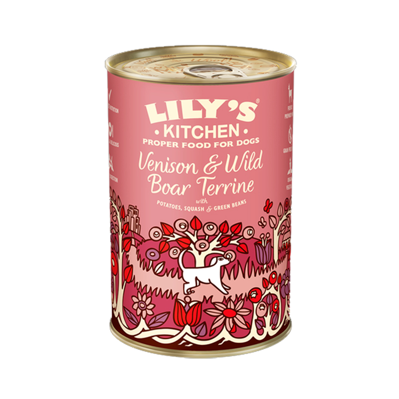 Lily\'s Kitchen Can Venison & Wild Boar for Dogs