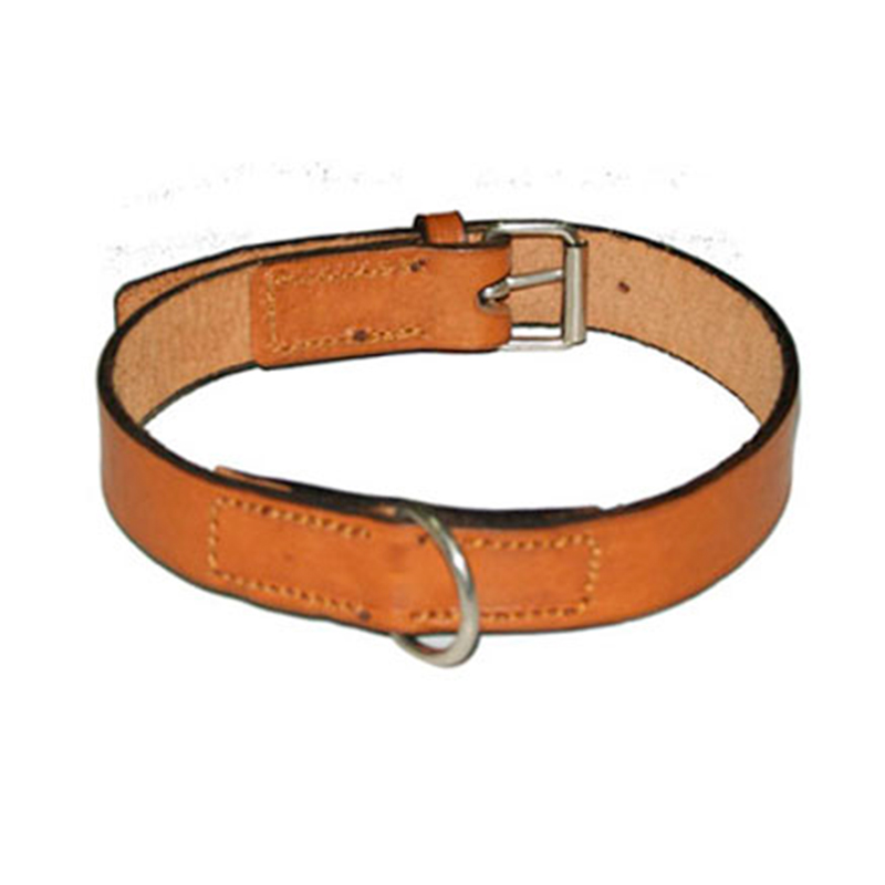 Collar Smooth Leather Art Natural