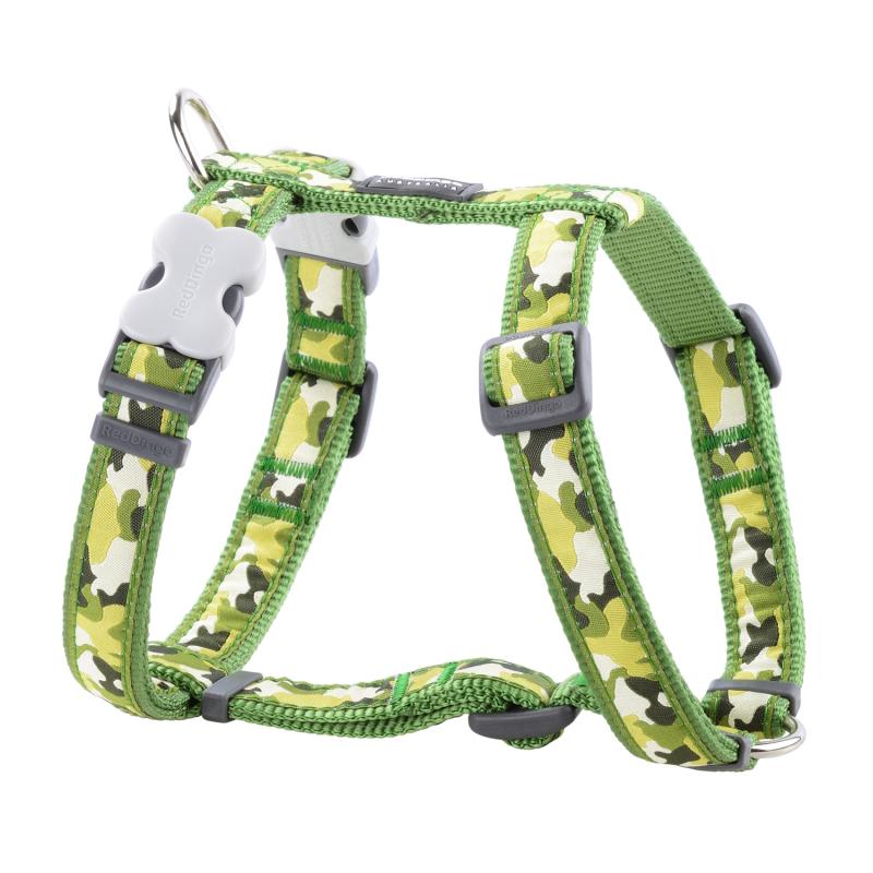 Red Dingo Petral Style Green Camouflage for Dogs