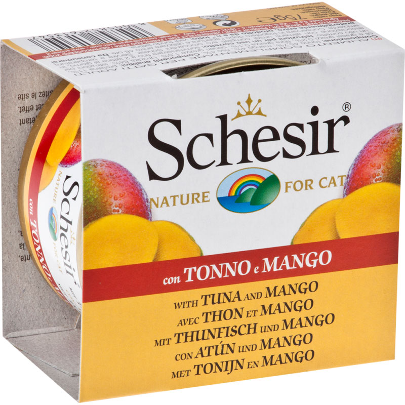 Schesir Can Cat Tuna with Mango 75gr
