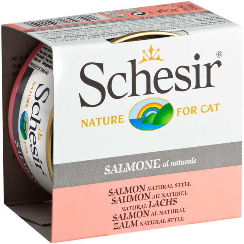 Schesir Can Cat Salmon Natural Style 85gr