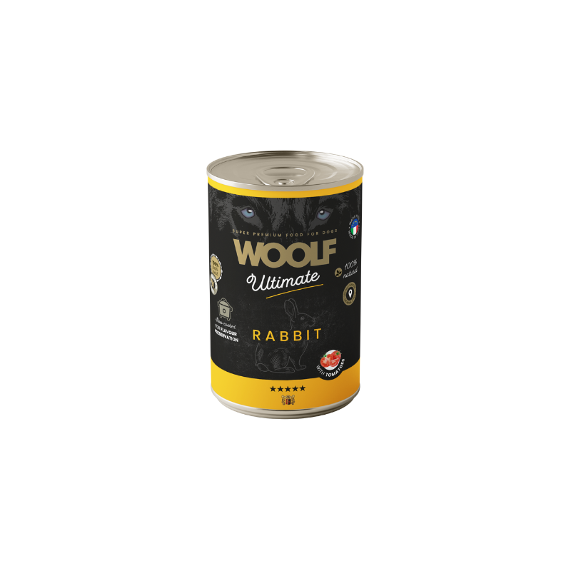 Woolf Ultimate Rabbit Pate Tin for Dogs