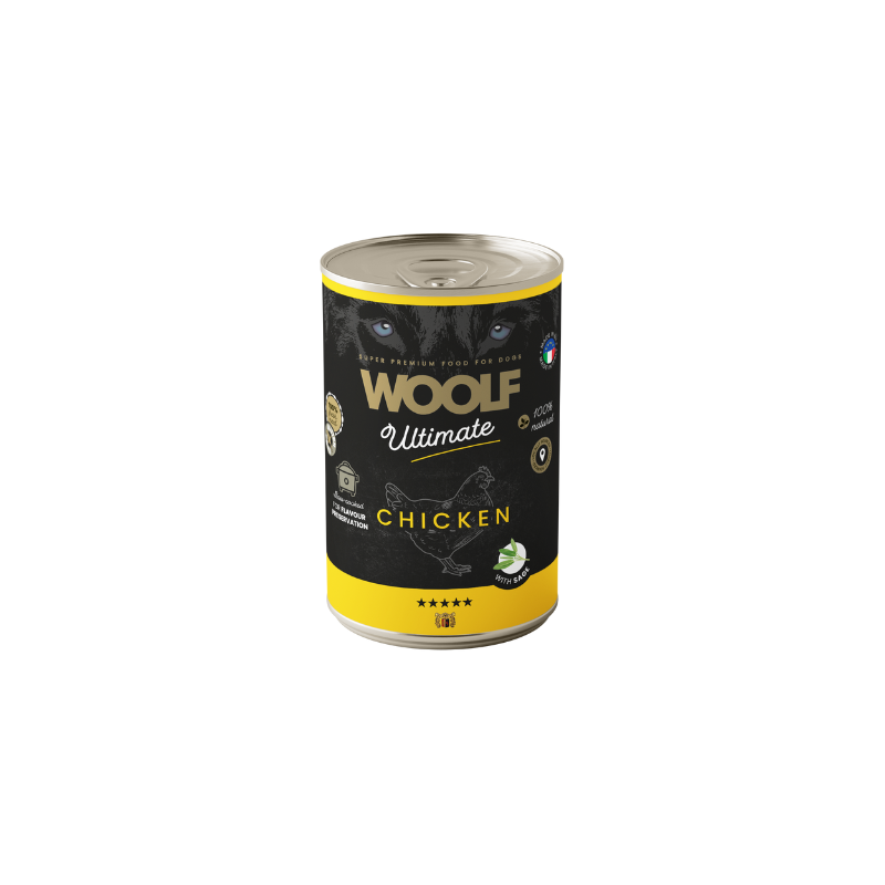 Woolf Ultimate Chicken Pate Tin for Dogs